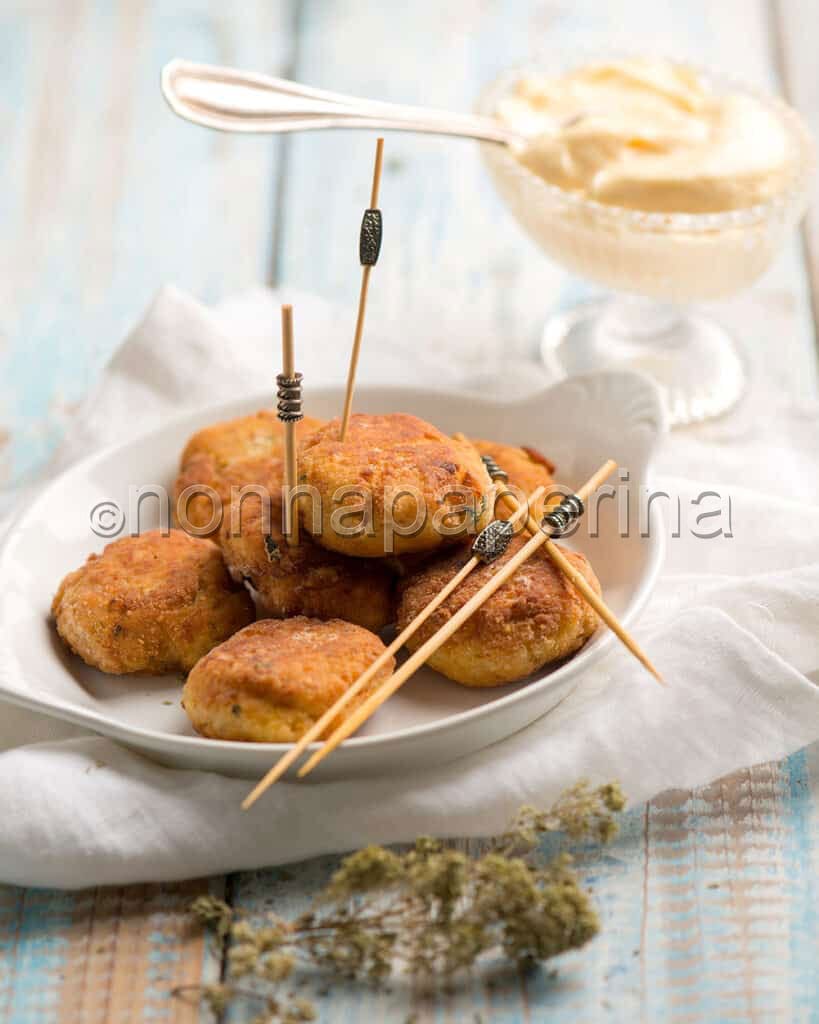 Polpette di gamberetti Polpette di gamberetti