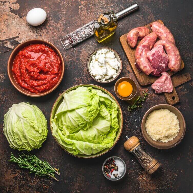 involtini di verza ingredienti