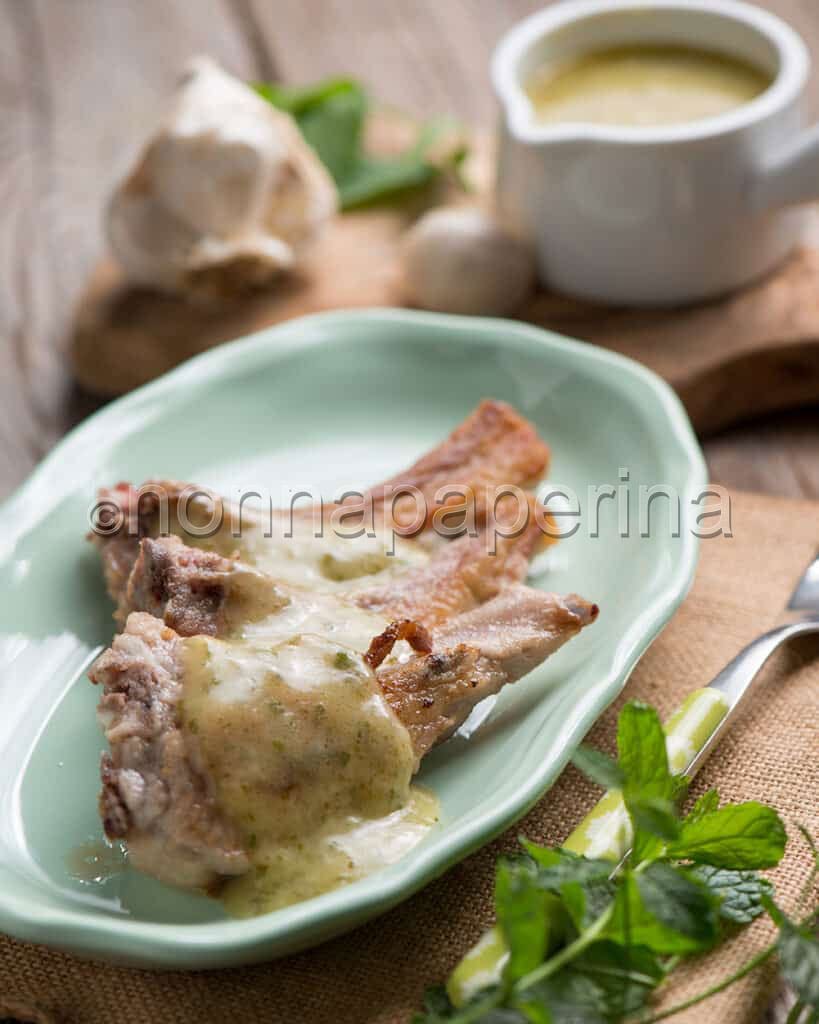 Costolette di agnello e menta