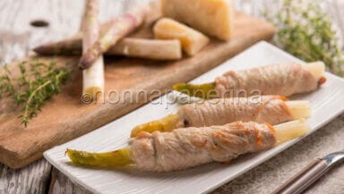 Involtini ripieni agli asparagi