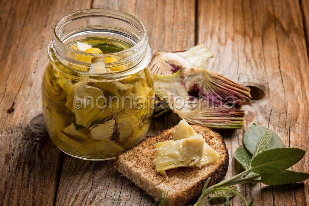 Carciofini sott’olio Carciofini sott’olio
