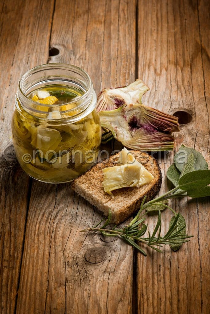 Carciofini sott’olio