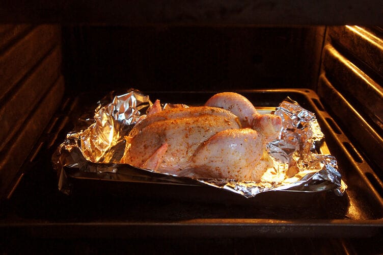 Cappone ripieno al forno