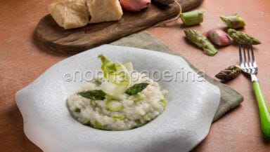 risotto con asparagi