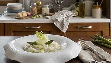 risotto con asparagi