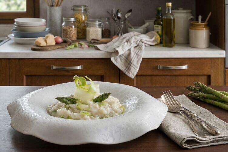 risotto con asparagi
