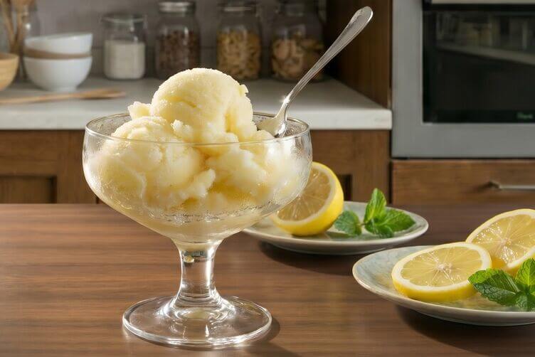sorbetto al limone