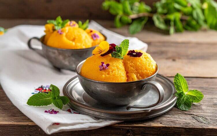 sorbetto alla granadilla 