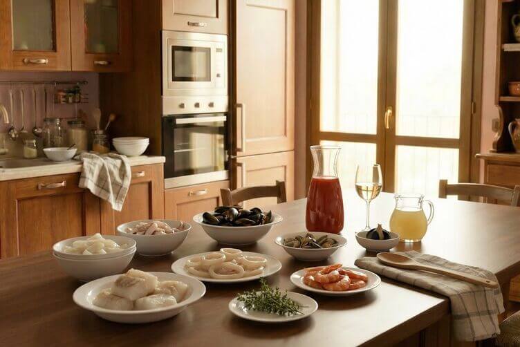 zuppa di pesce ingredienti