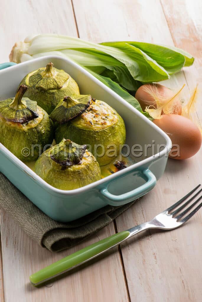 Zucchine ripiene vegetariane Zucchine ripiene vegetariane