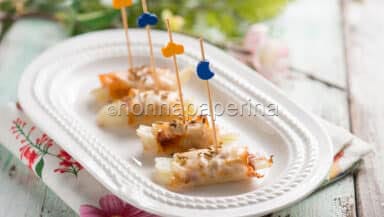 sfogliatelle al prosciutto crudo