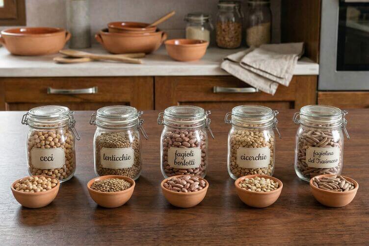 zuppa di legumi misti