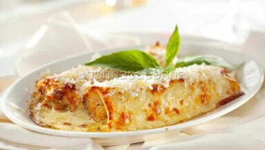 cannelloni cernia e gamberi