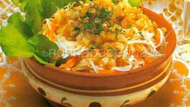 insalata di ramolaccio e ciccioli