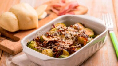 Cavolini di Bruxelles gratinati