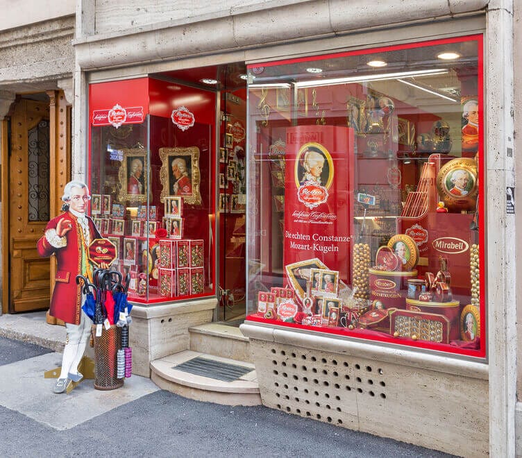 negozio austriaco a Salisburgo