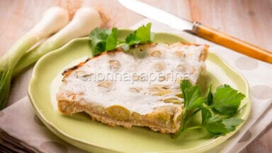 torta rovesciata ai cipollotti