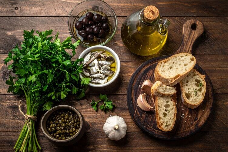 ingredienti salsa verde