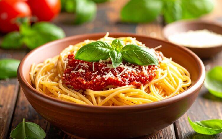 spaghetti al pomodoro spaghetti al pomodoro