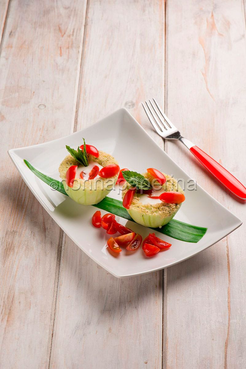 Tronchetti di cetrioli al formaggio