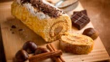 Arrotolato di confettura di castagne, superlativo