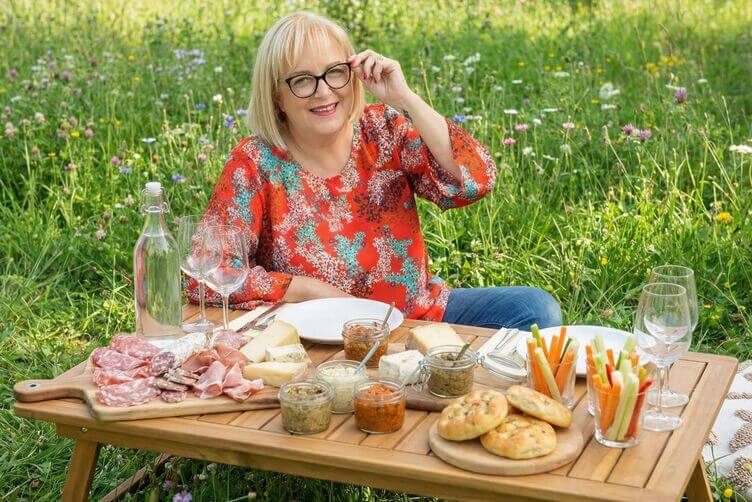 Antipasti caldi e freddi picnic