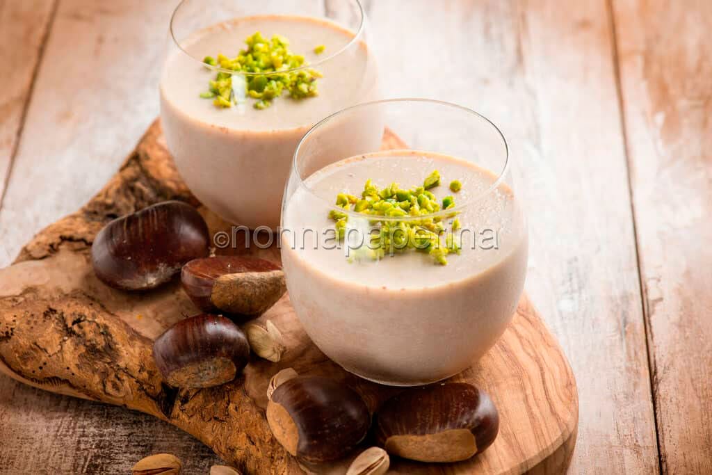 Crema di castagne alla vaniglia Crema di castagne alla vaniglia