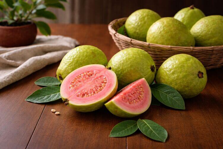 La Guava un frutto ricchissimo di vitamina C guava rossa