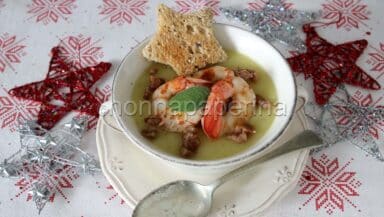 Vellutata di patate e porri