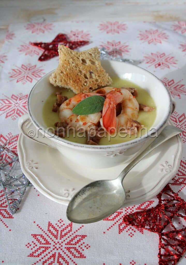 Vellutata di patate e porri 