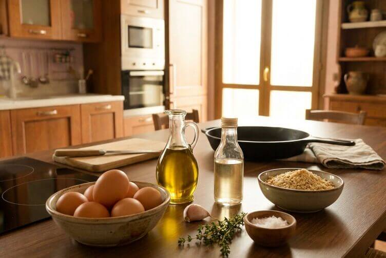 Uova alla sarda ingredienti Uova alla sarda ingredienti