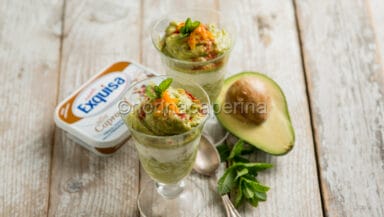 Mousse di avocado e caprino