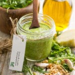 Arugula pesto, an alternative to traditional pesto Arugula pesto, an alternative to traditional pesto