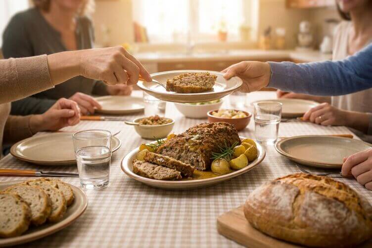 Polpettone con patate e carne con patate al forno, ricetta della domenica Polpettone con patate e carne