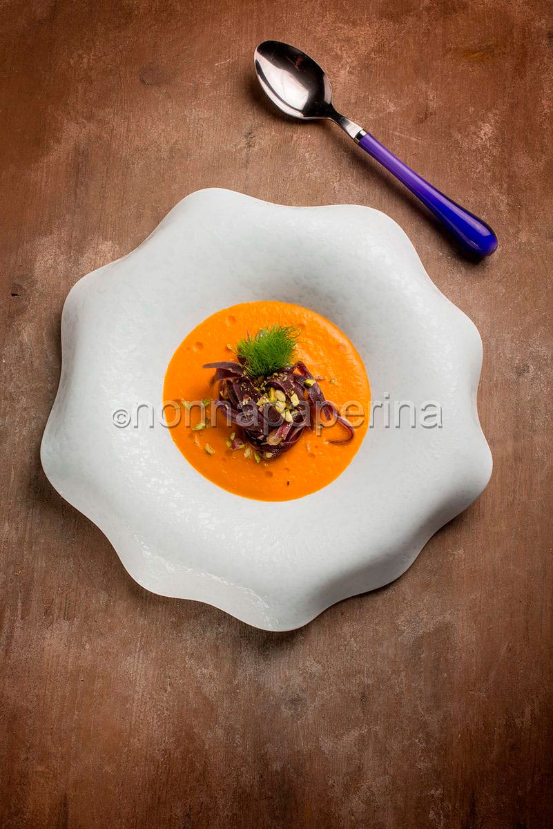 Zuppa di carote alle spezie