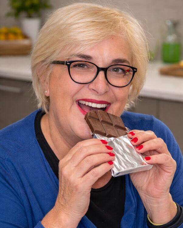 ascolta i segnali del corpo - cioccolato