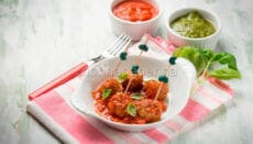 polpettine al pesto