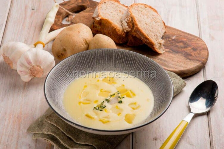 Raperonzola ovvero zuppa di rape , la tradizione zuppa di rape