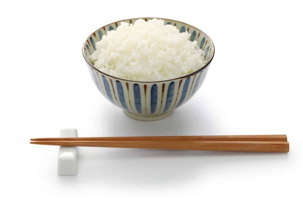 Gohan : il classico riso giapponese bianco da Sushi
