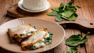 crespelle bietole e ricotta