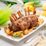 Carrè di agnello al forno, un secondo elegante