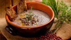 Passato di fagioli rossi Azuki, fonte di nutrienti