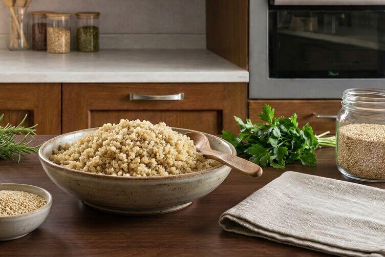 quinoa cotta quinoa cotta