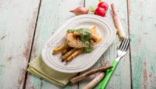 Merluzzo con asparagi, secondo piatto delicato