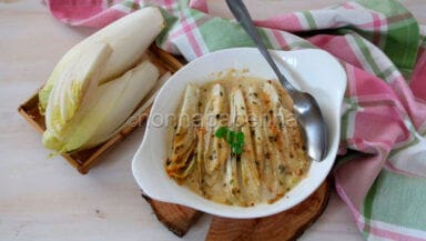 Indivia gratinata alle erbe