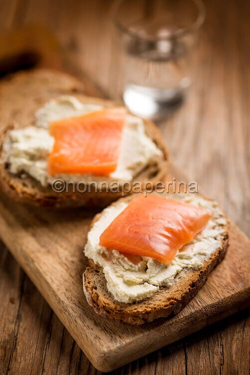 Trota salmonata alla grappa