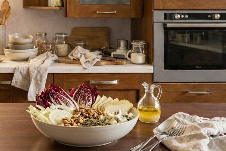 insalata ricca con gorgonzola