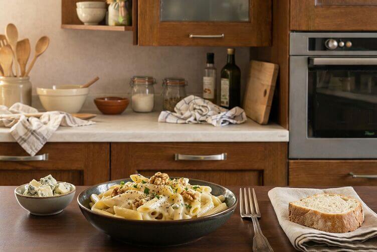 pasta al gorgonzola pasta al gorgonzola