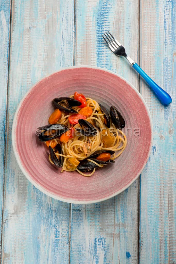 Spaghetti con le cozze