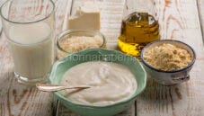 Besciamella di lupino e latte di capra , un’alternativa